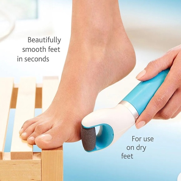 Amope’ Pedi Prefect Electronic foot file W/ avec diamond crystals NIB - Picture 6 of 10